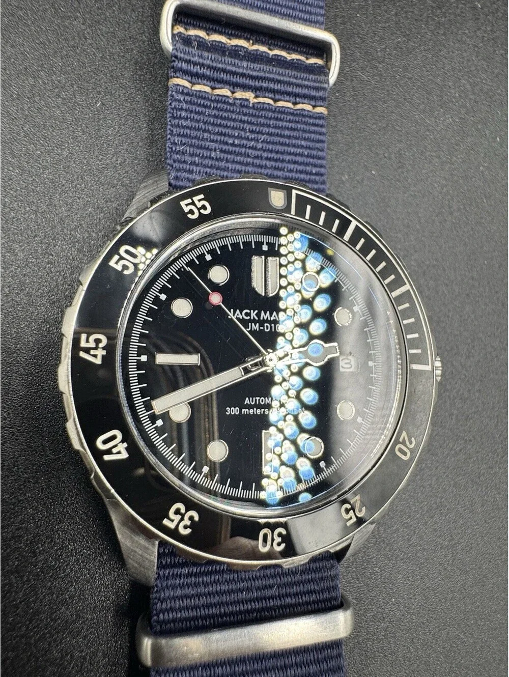 Jack Mason JM-D103-001 Black Automatic Diver - Kickstarter Limited Edition Watch
